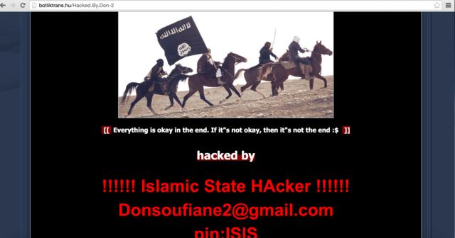 清华大学教学门户网页疑遭IS黑客攻击